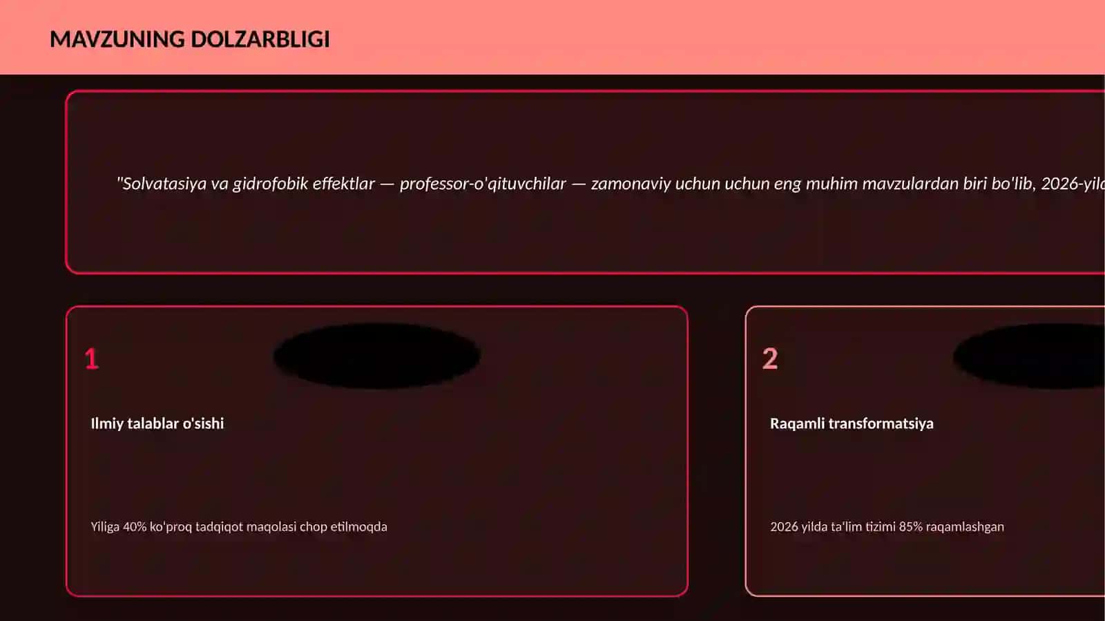 Solvatasiya va gidrofobik effektlar 3