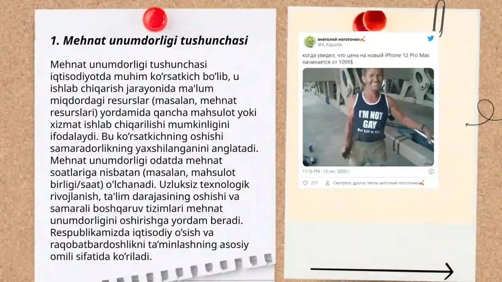 Mehnat unumdorligi koʻrsatgichlari va uni oʻlchash uslublari 3