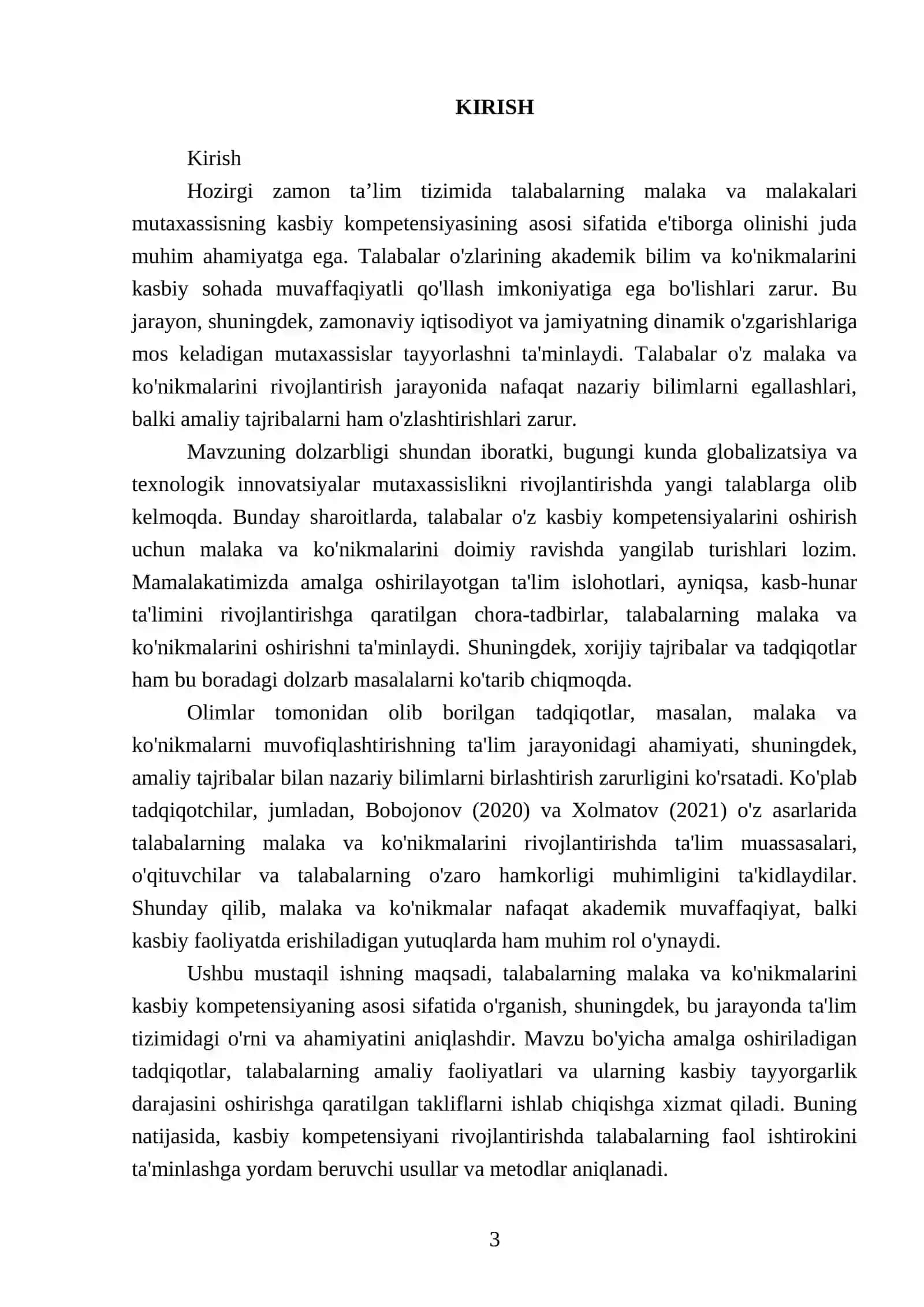 BUXGALTERIYA HISOBI 1-KURS TALABASI 3