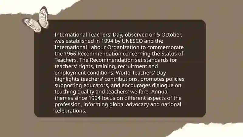 Teacher's Day History and Importance 3