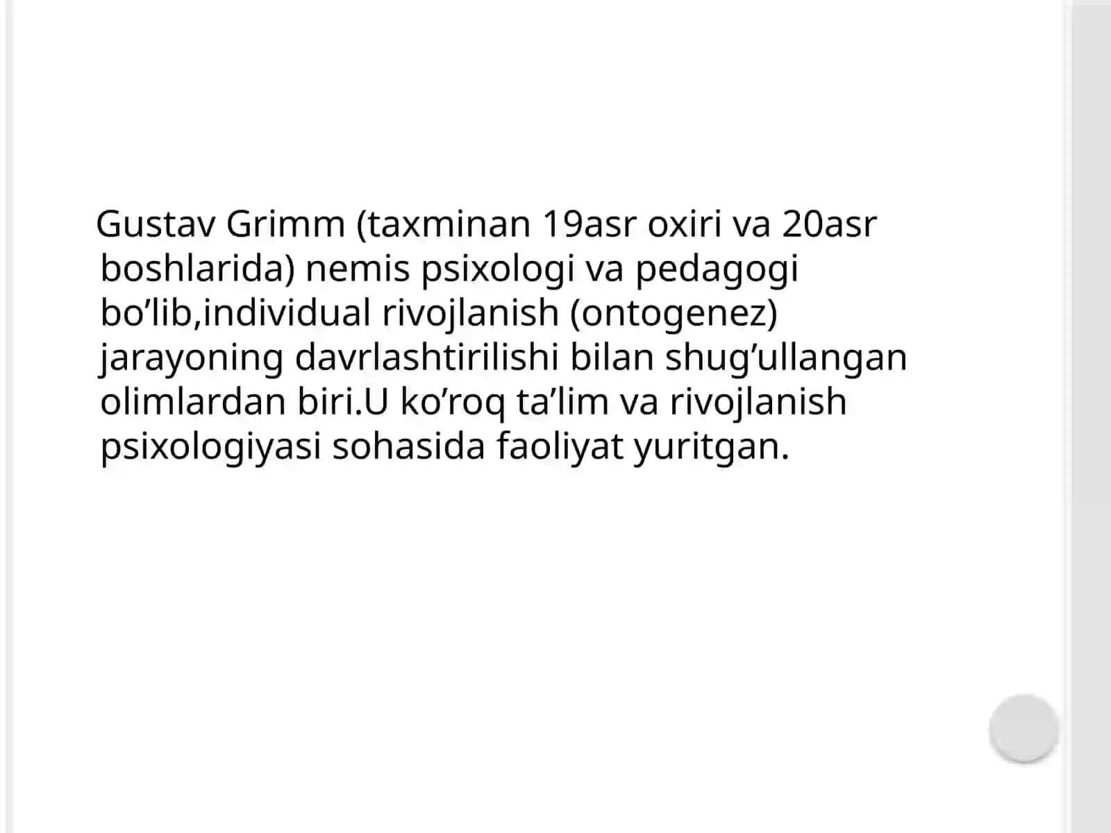 Gustav Grimm hayoti va ilmiy merosi 3