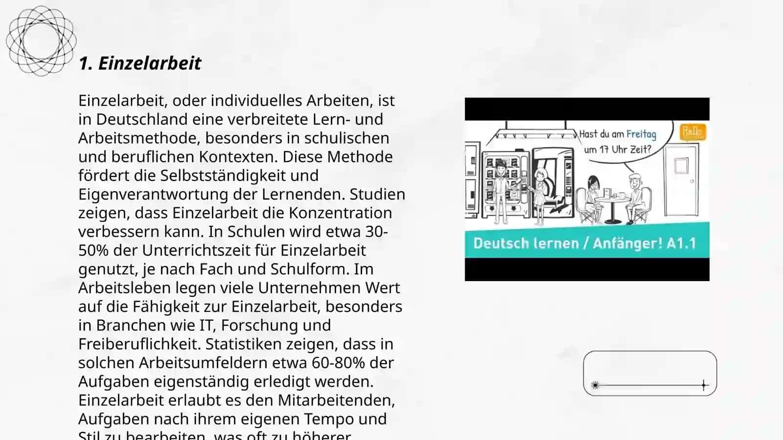 Einzelarbeit 3