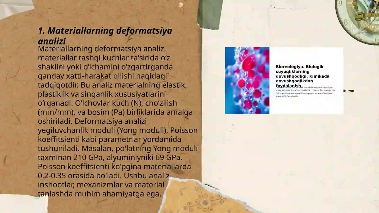 Materiallarning deformatsiya analizi 3