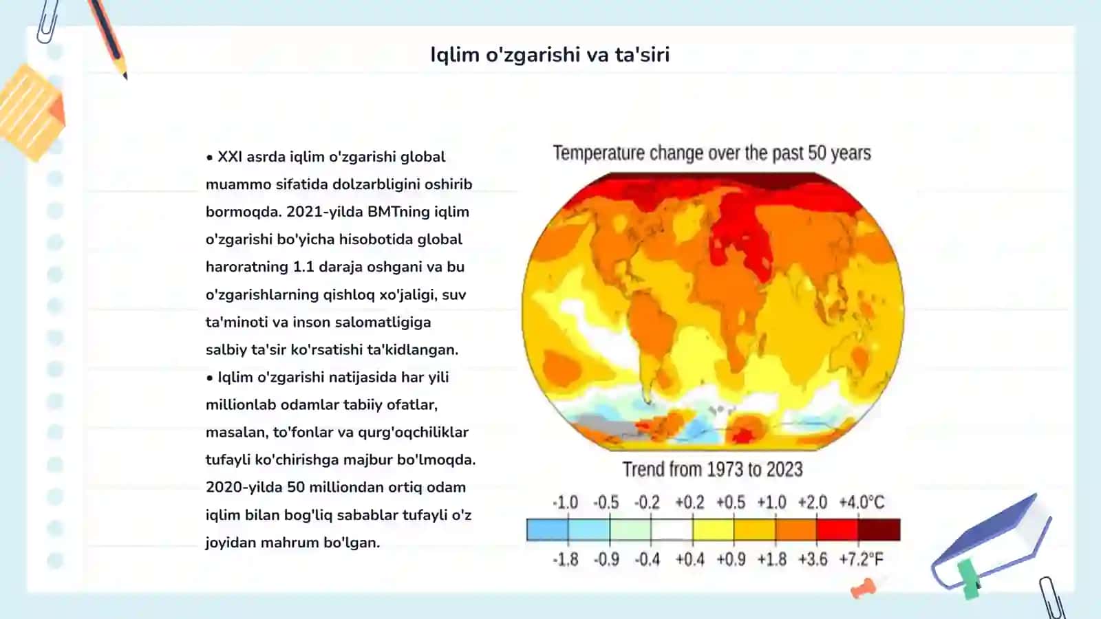 XXI asrning global muammolari va uning oqibatlari 3