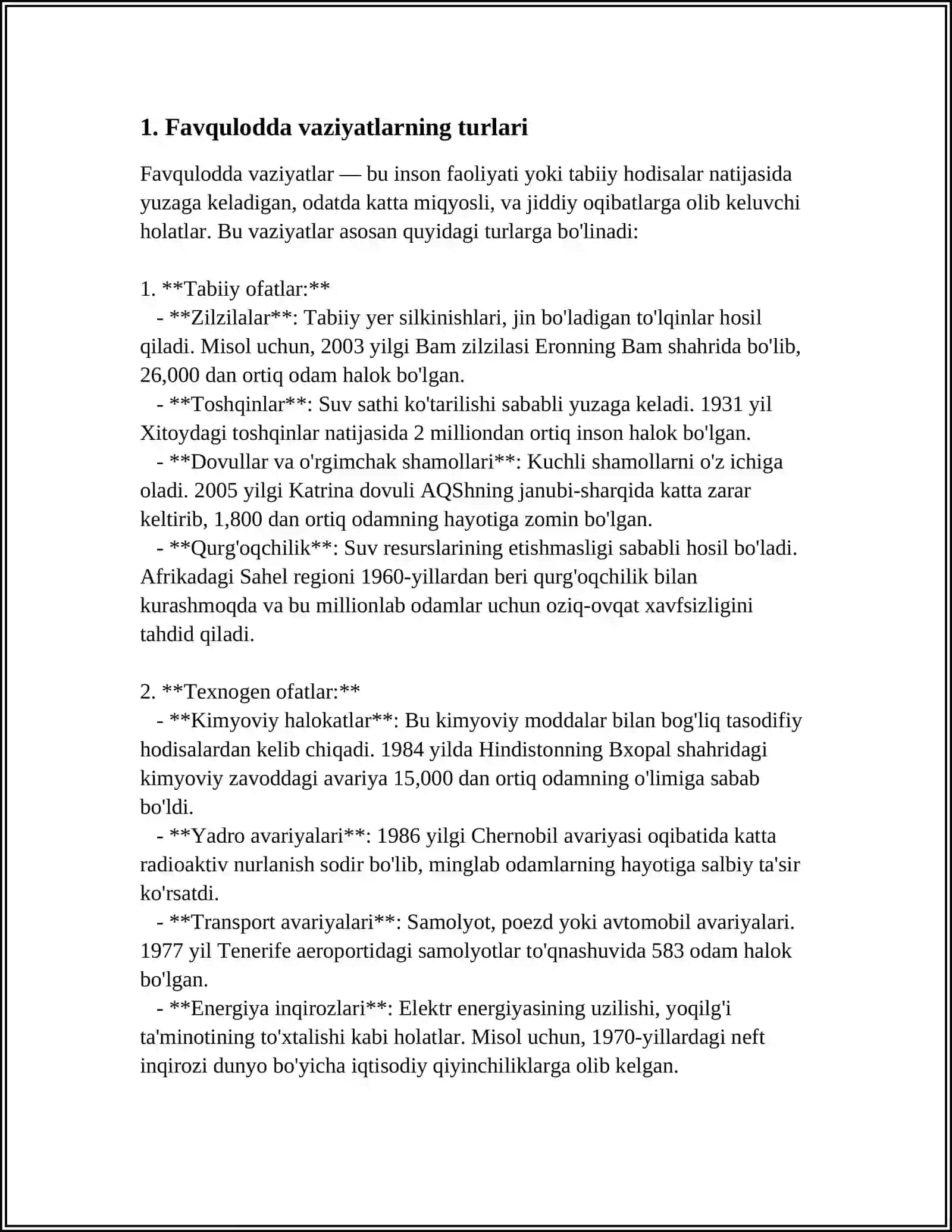 FAVQULODDA VAZIYAT OQIBATLARINI TUGATISH VA QUTQARISH ISHLARIDA AMALIY ISHTIROK ETISH 3