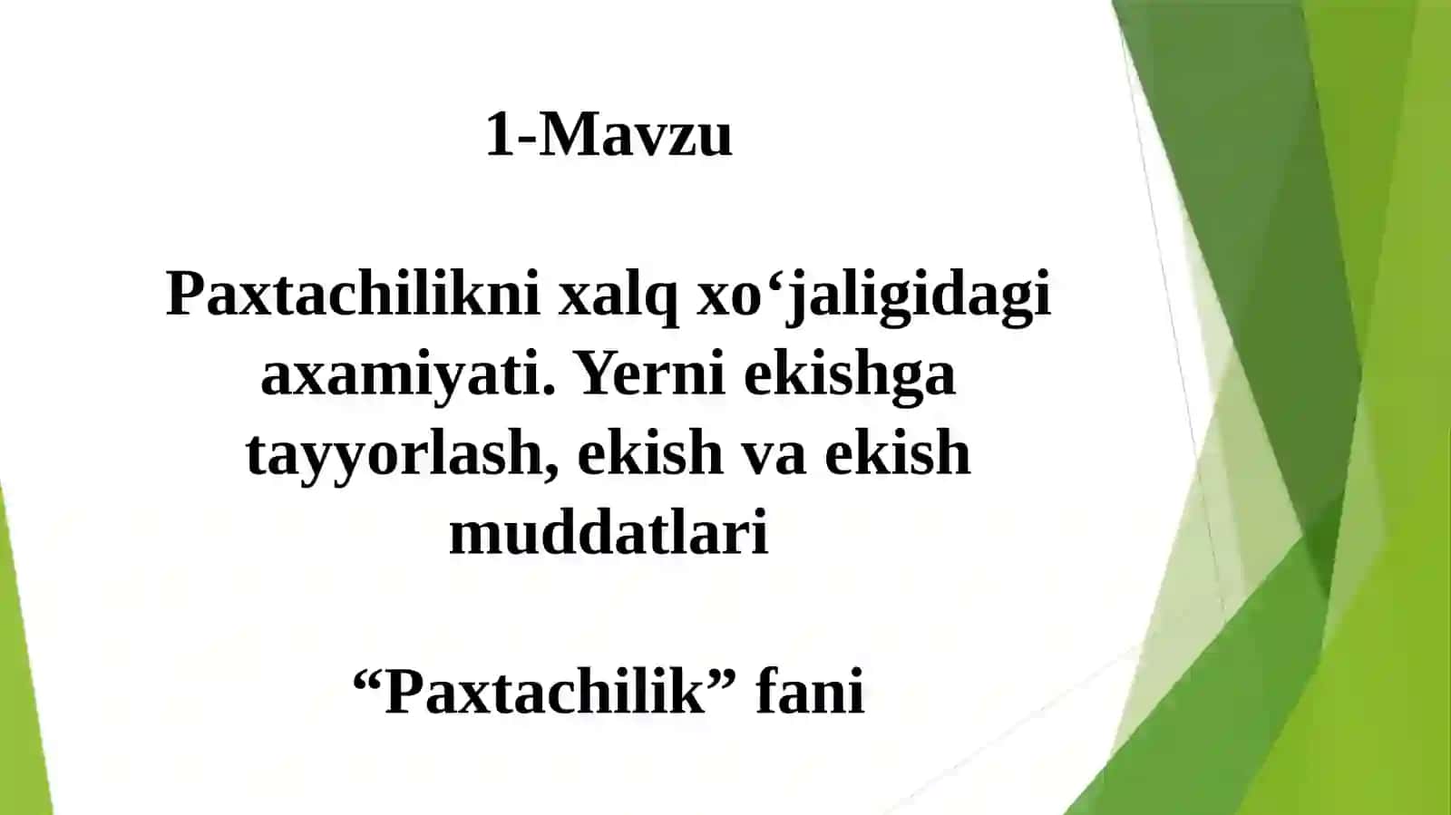 Paxtachilikni xalq xo‘jaligidagi axamiyati 3