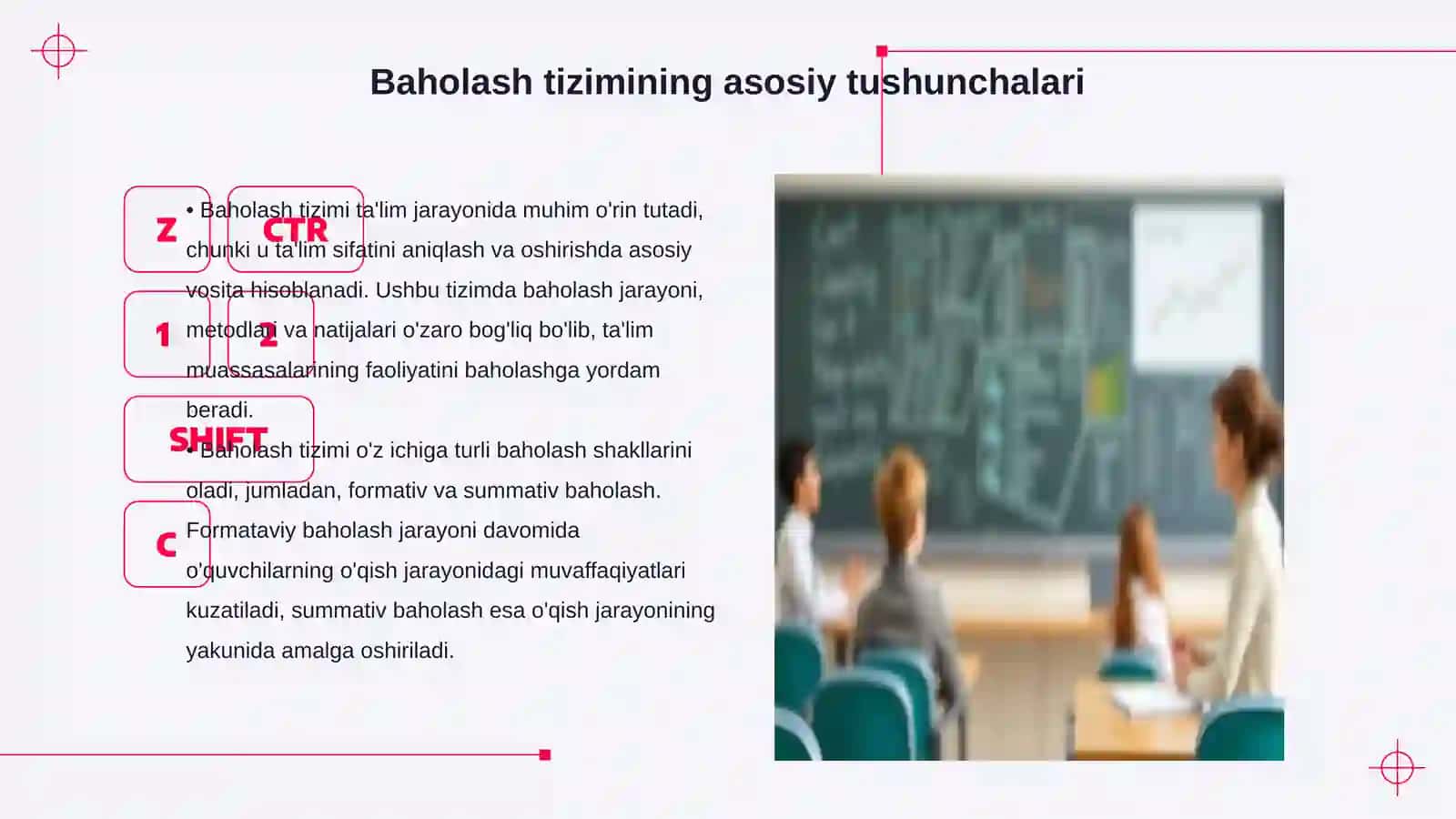Baholash tizimi ta'lim sifati va monitoringni aniqlash usullari 3