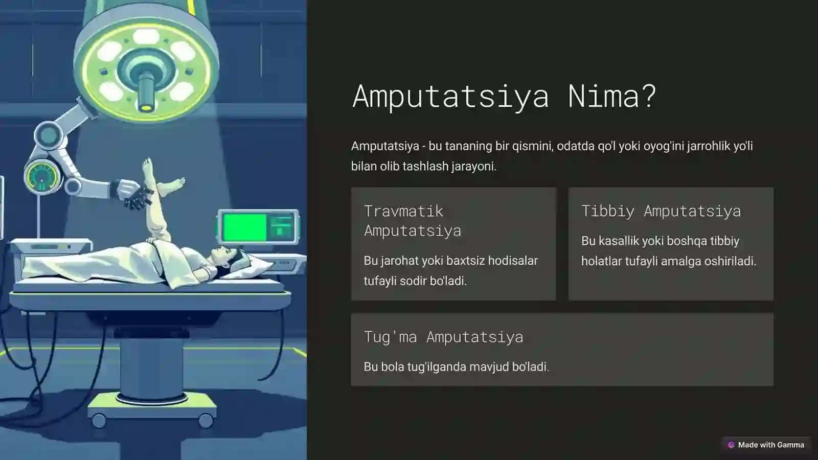 Bolalarda Amputatsiya Xususiyatlari 3