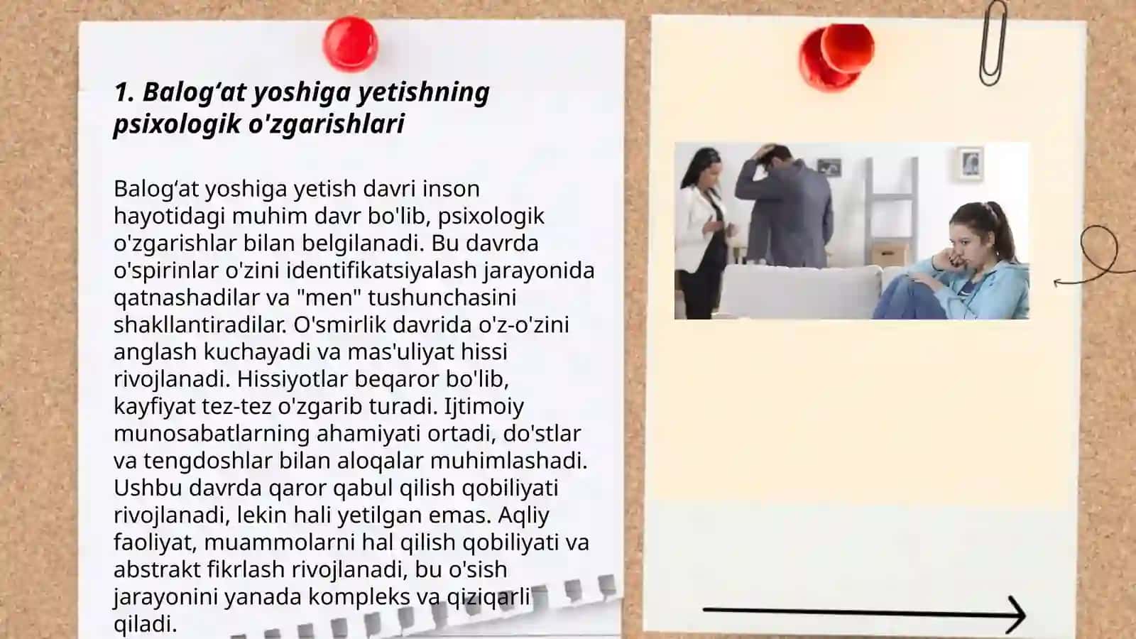 Balogʻat yoshi haqida -ruhiy, jismoniy va jinsiy rivojlanish davri 3