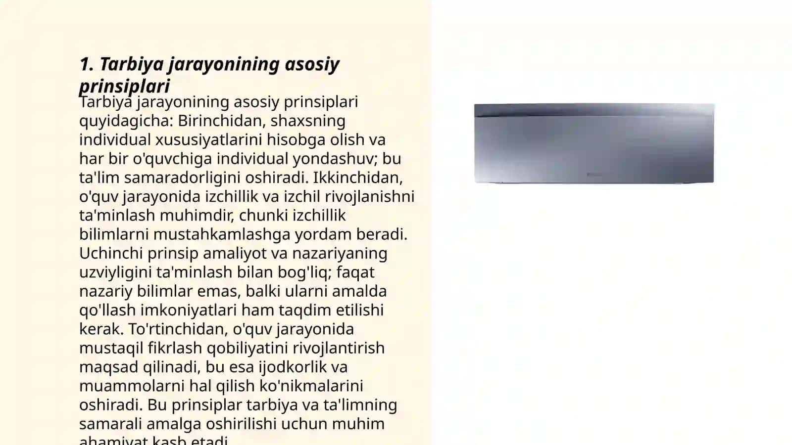 Tarbiya jarayonining asosiy prinsiplari 3