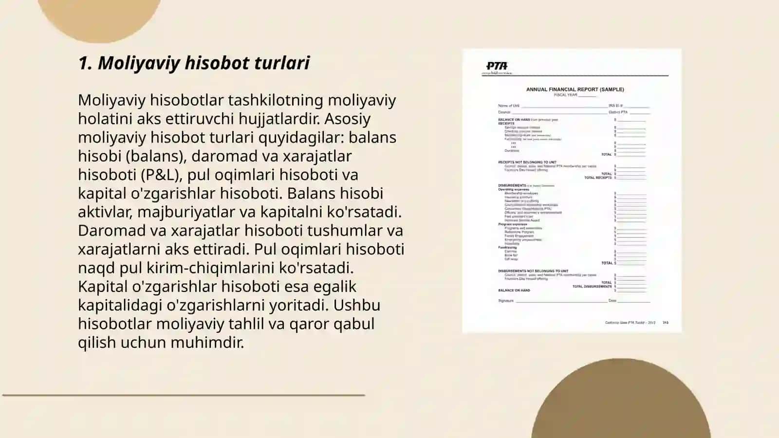 Moliyaviy hisobot shakllari 3