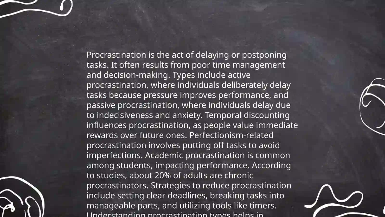 Procrastination 3