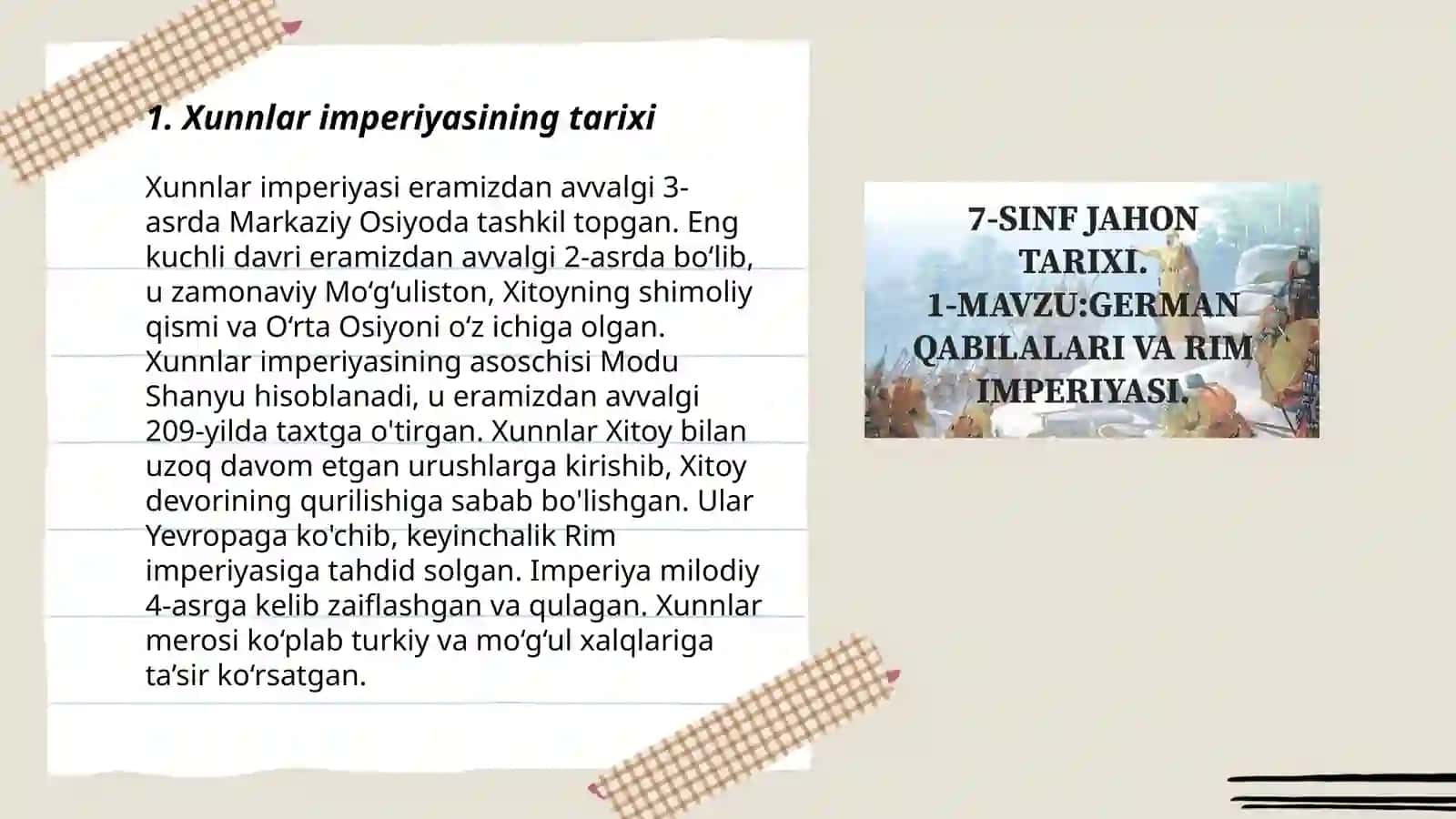 Xunnlar imperiyasi 3