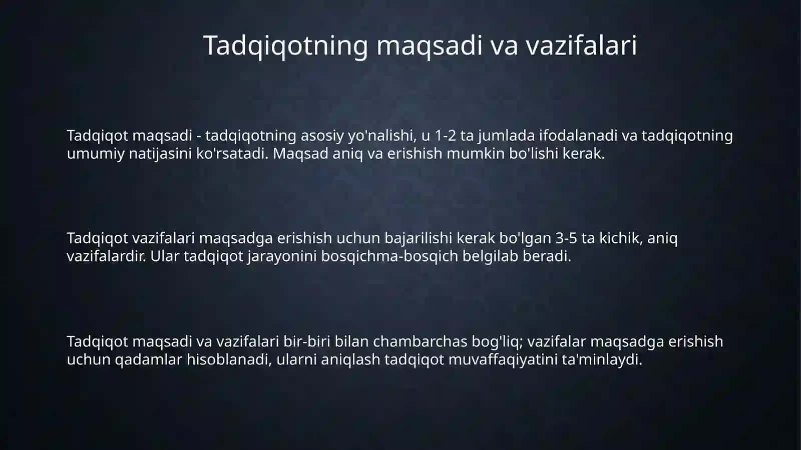 Tadqiqotlarning ilmiy metodologiya jihatlari 3