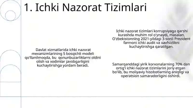 Ichki va tashqi nazorat 3