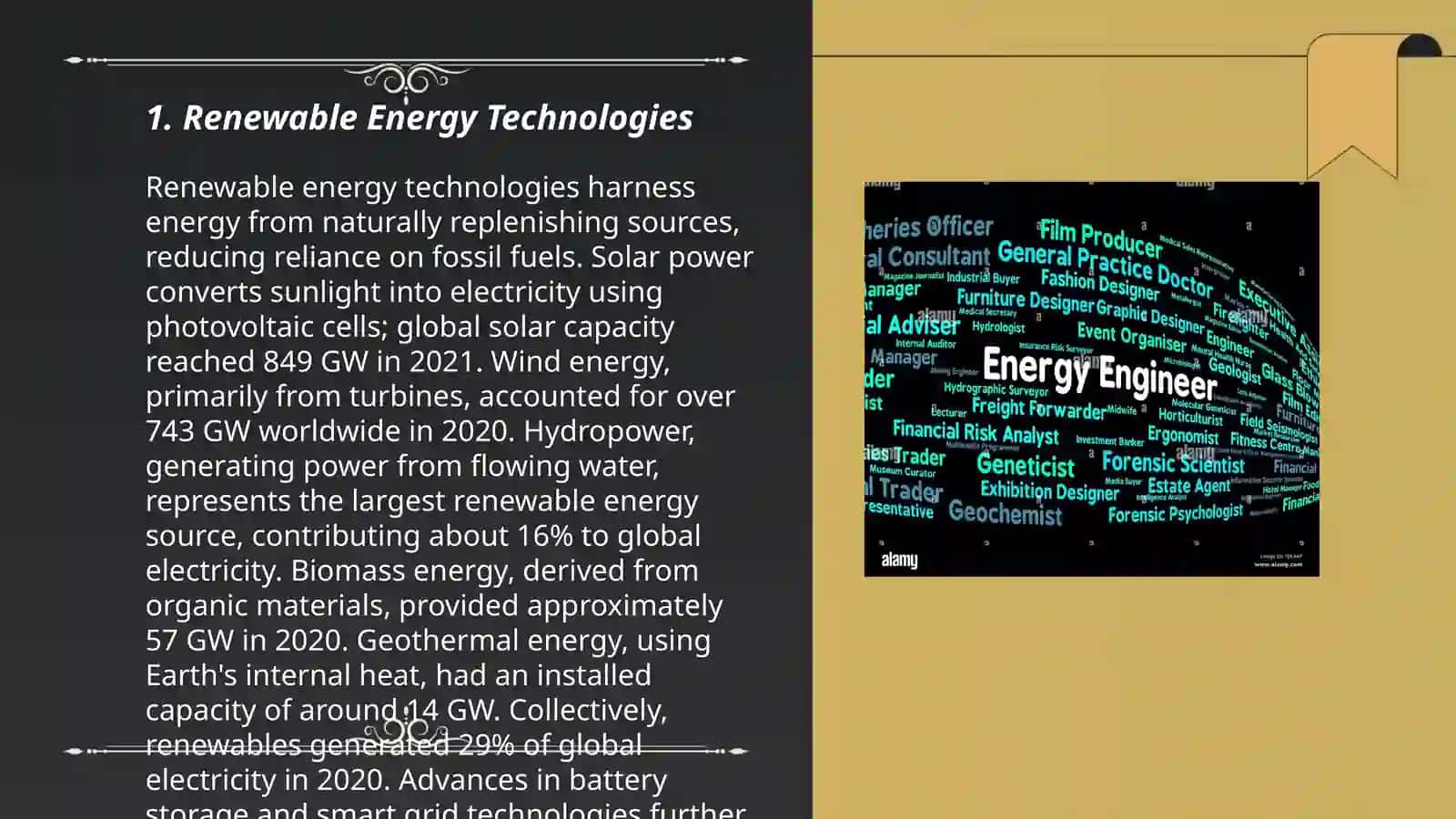 Renewable Energy Technologies 3