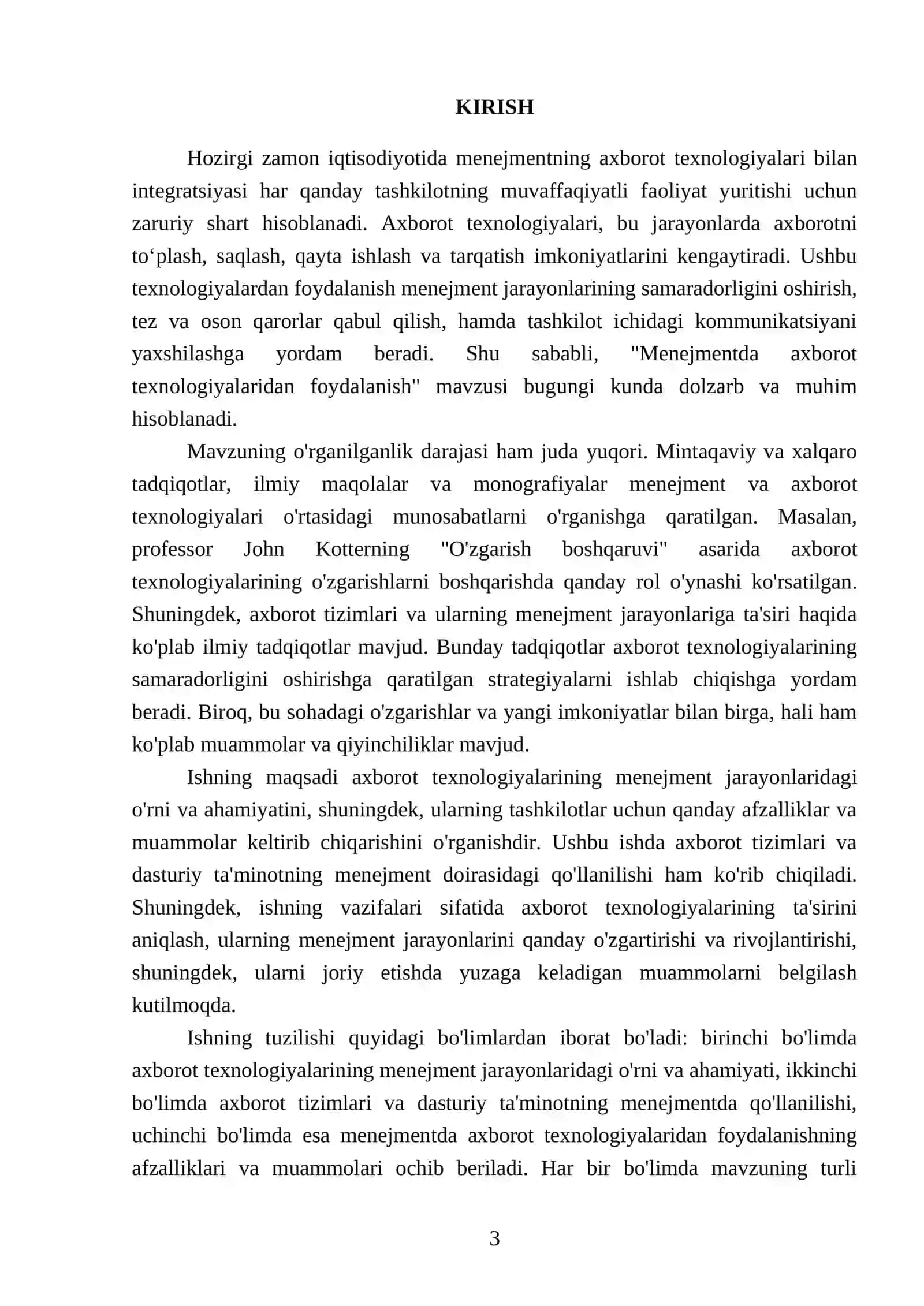 Menejmentda axborot texnologiyalaridan foydalanish 3