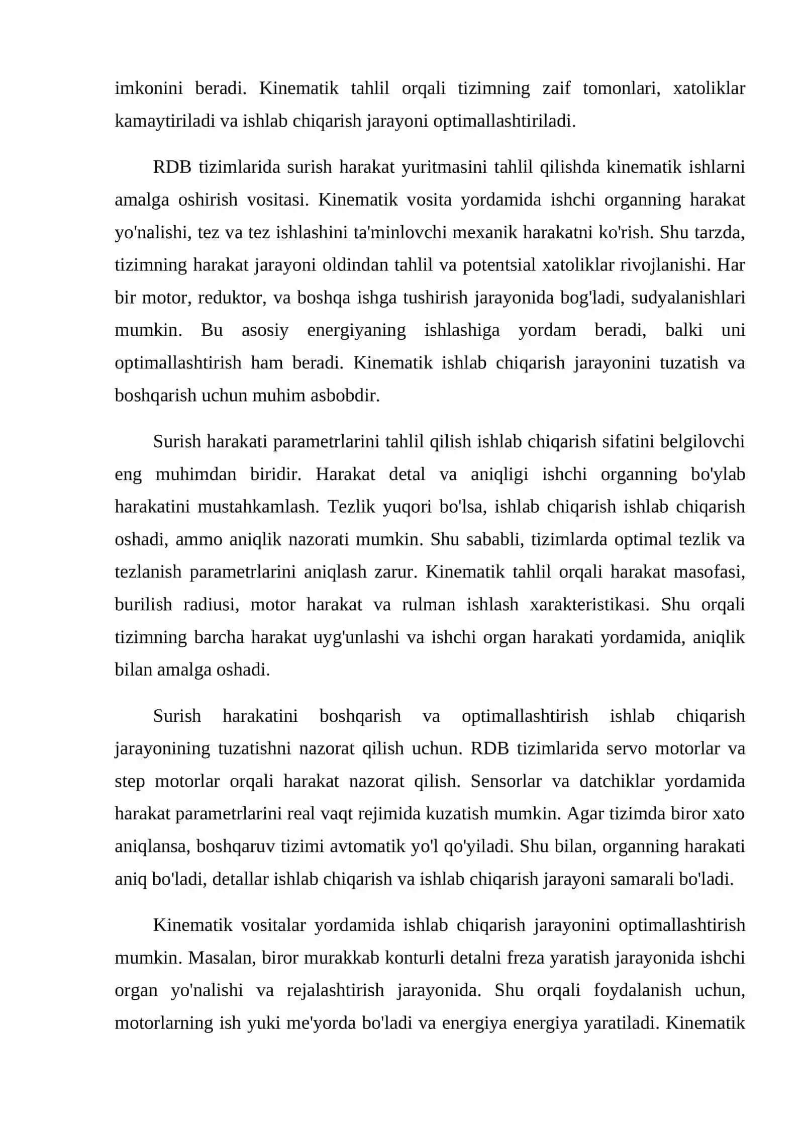 RDB texnologik jihozlari va hujjat ishlab chiqarishdagi ahamiyati 3