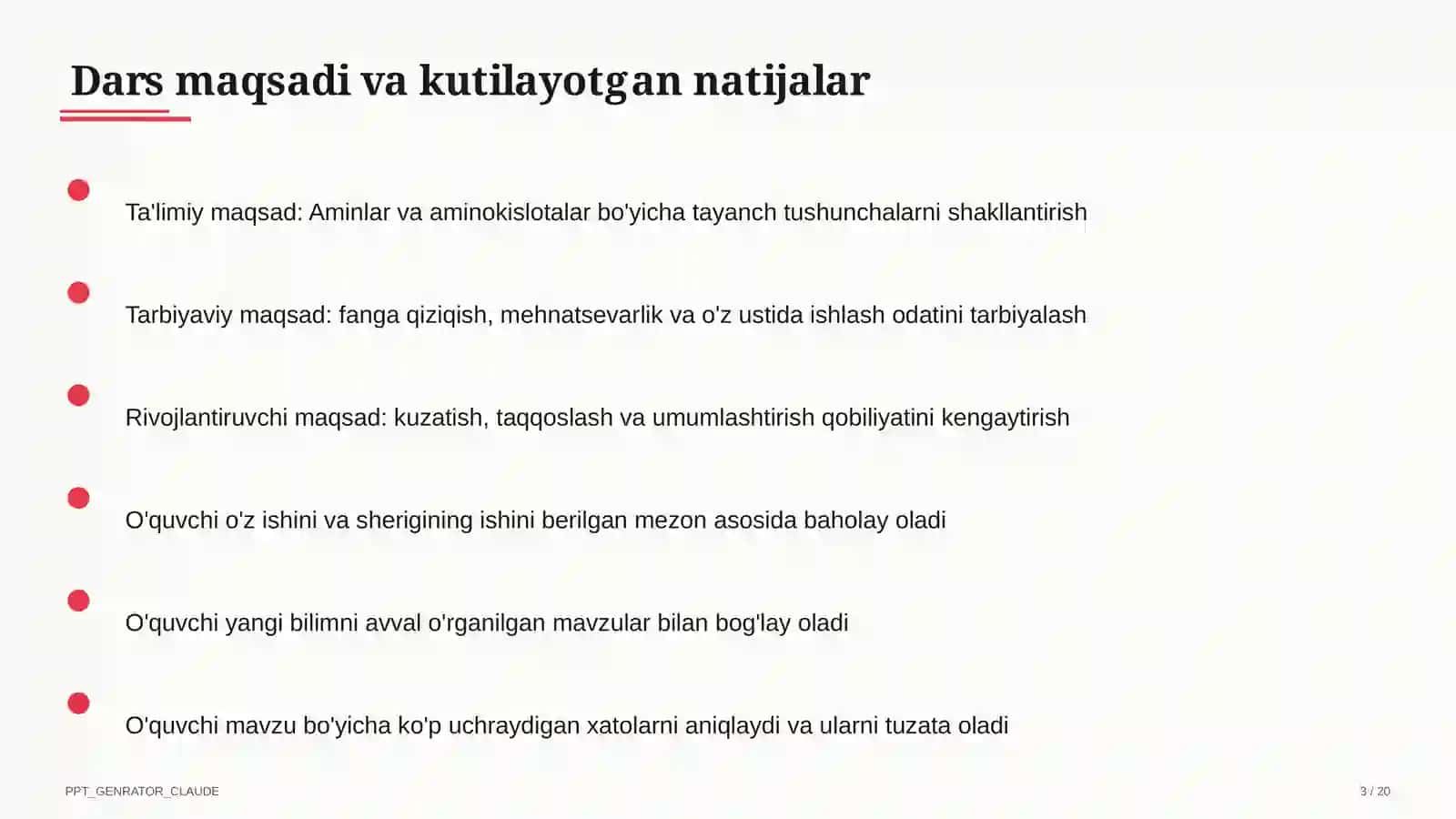 Aminlar va aminokislotalar (11-sinf) 3