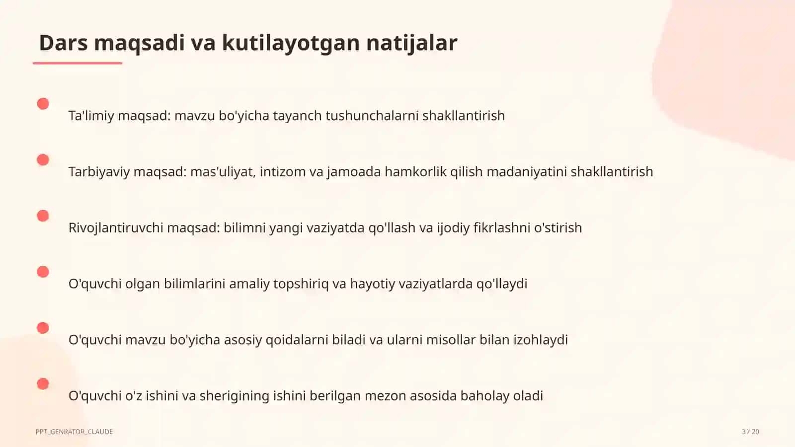 Kompyuter grafikasi va 3D modellashtirish (10-sinf) 3