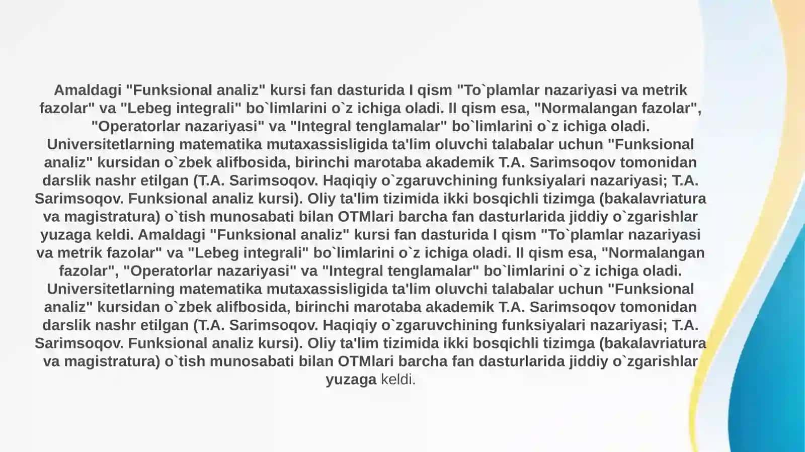 C (a,b) fazoda git o'plamning kompaktligi 3