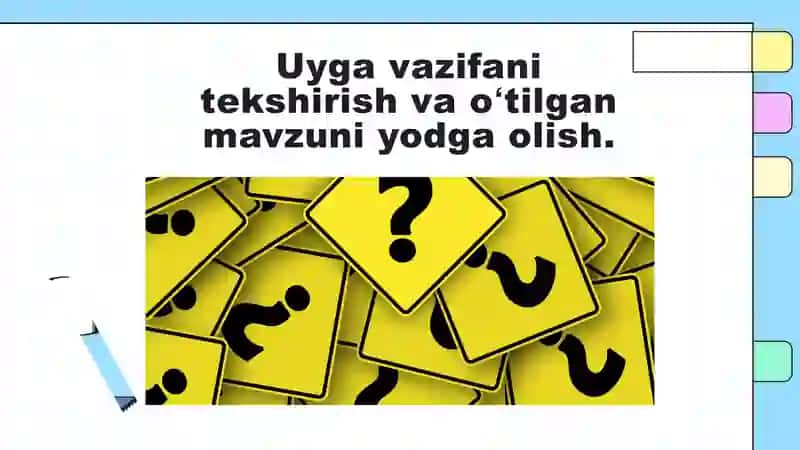 2,5, 10 ga boʻlinish belgilari 3