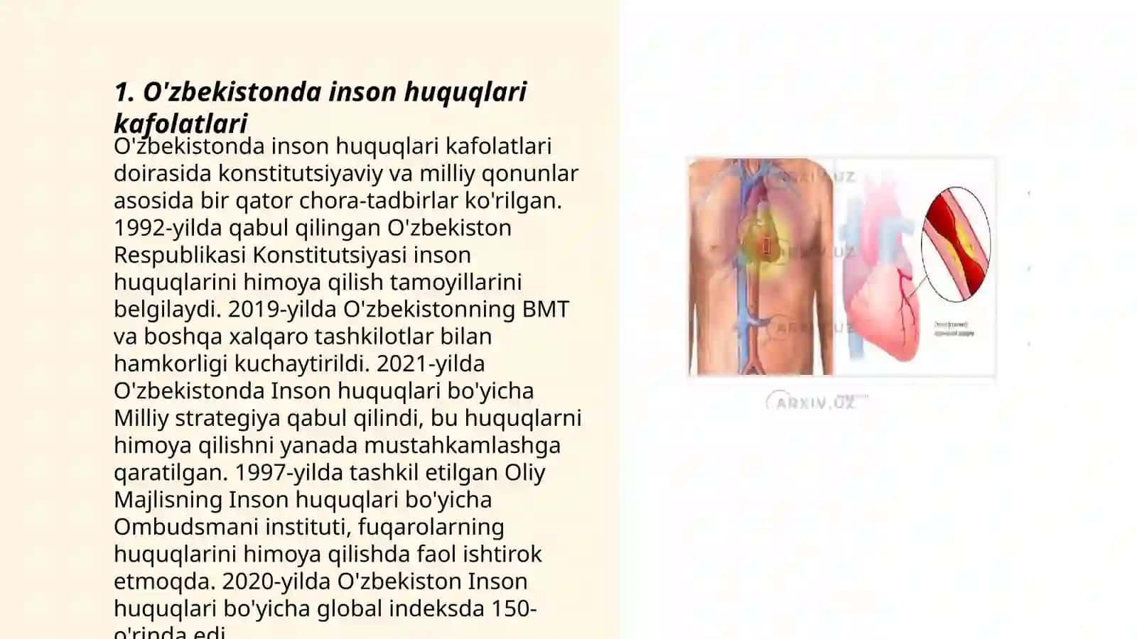 O'zbekistonda inson-huquqlari va erkinliklari kafolatlarining haratilishi yaratilishi 3