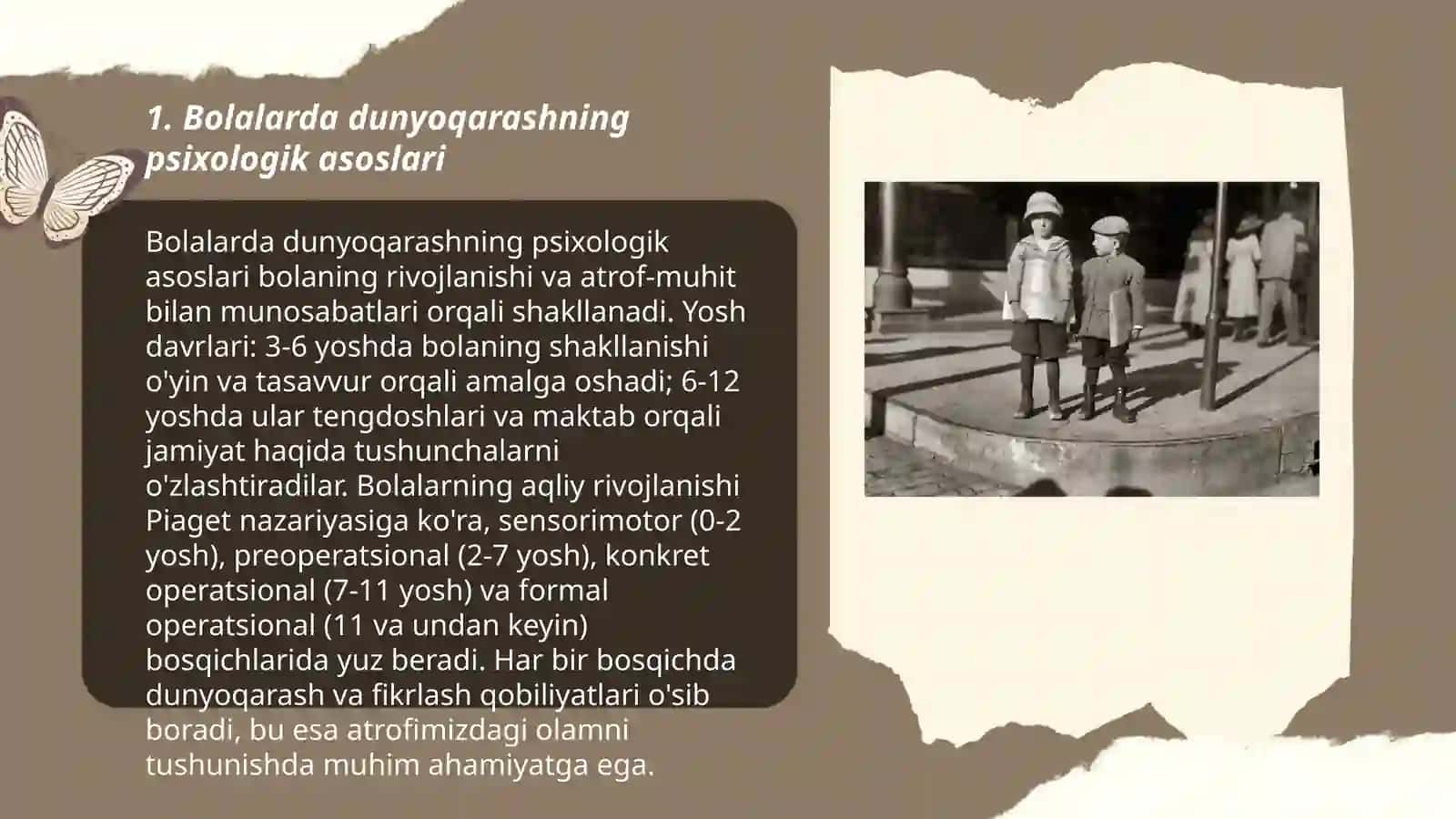 Bolalarda dunyoqarashni shakllantirish 3