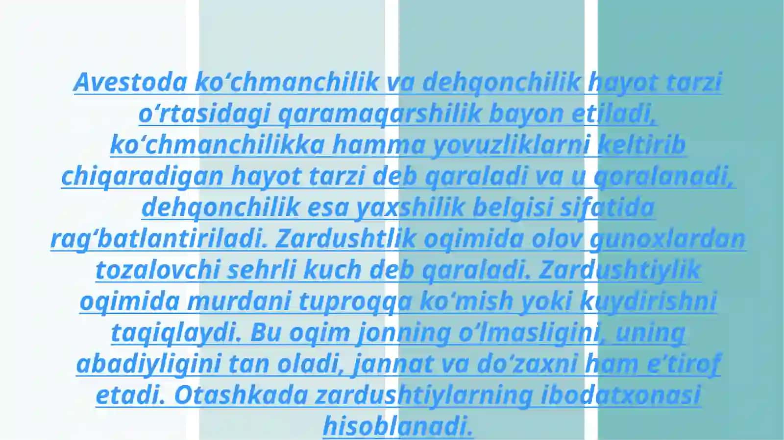 Zardushtiylikta'limotida 3