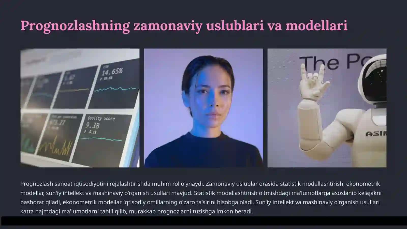 Sanoat iqtisodiyotini rejalashtirish va prognozlash 3