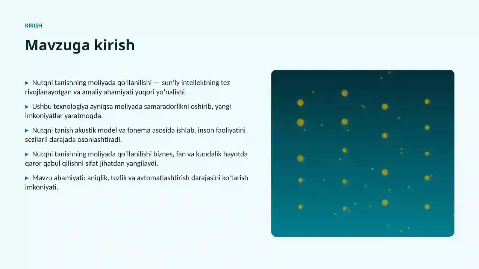 SUNʼIY INTELLEKT • PROFESSIONAL TAQDIMOT 3