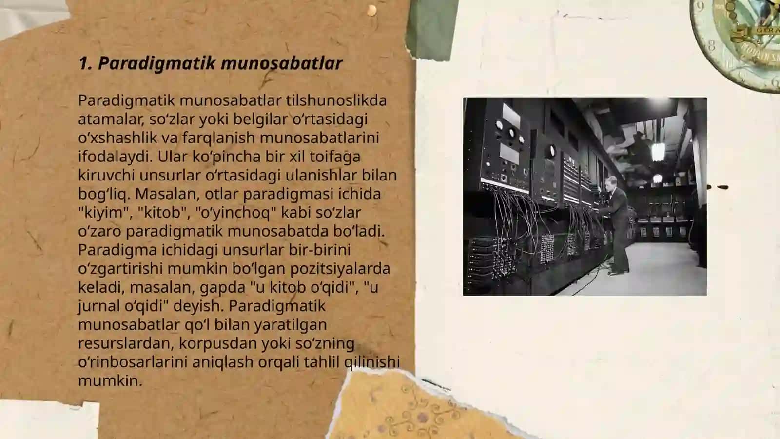 Paradigmatika va sintagmatika 3