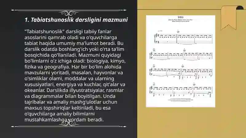 Tabiatshunoslik darsligini tahlil qilish va taqrizini yozish 3