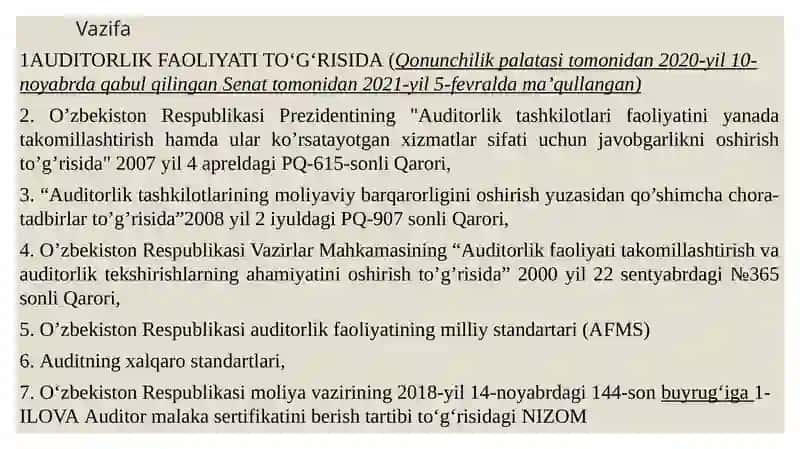 Audit standartlari 3