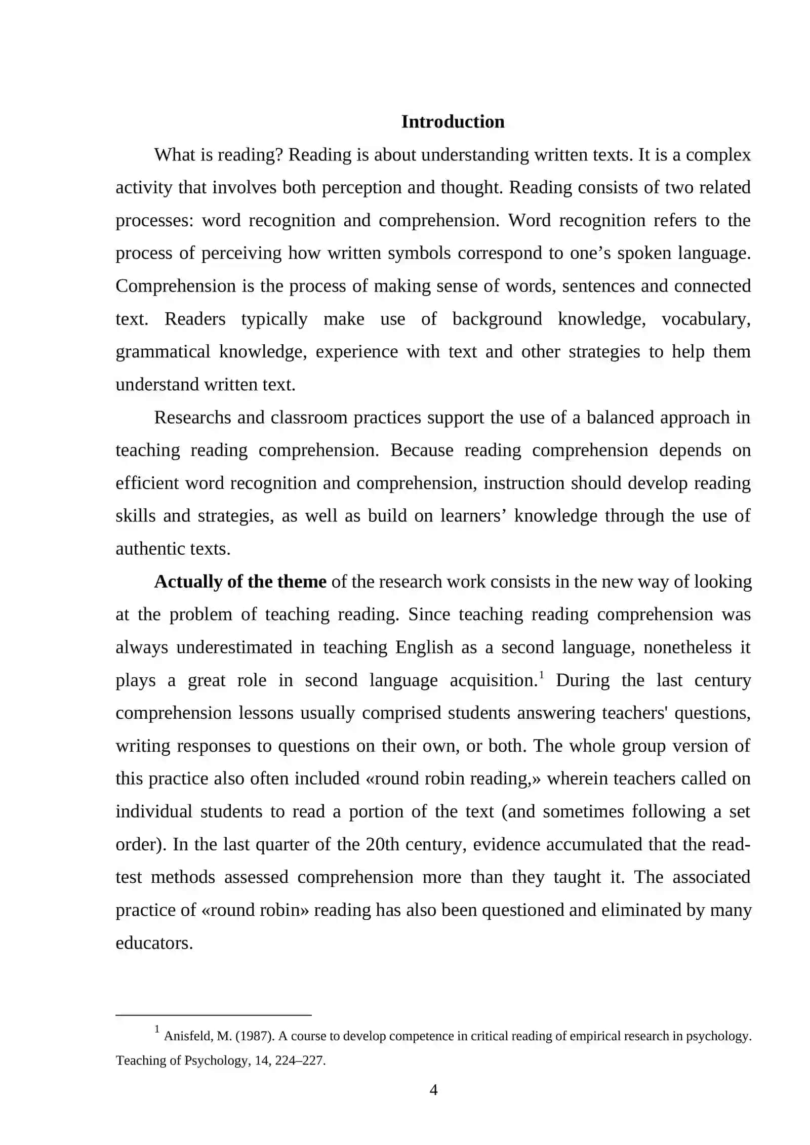 Strategies for assessing the reading and listening skills of a2 level students 3