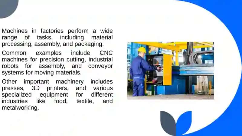Machines in factories 3