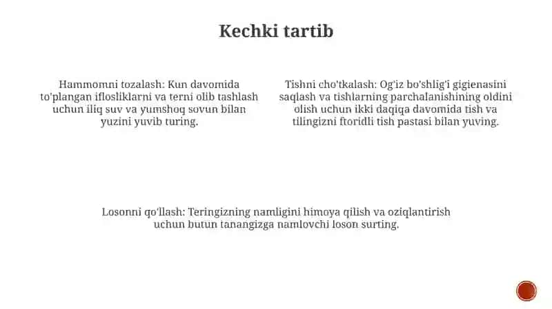 Shaxsiy Gigiyena Qoidalari 3