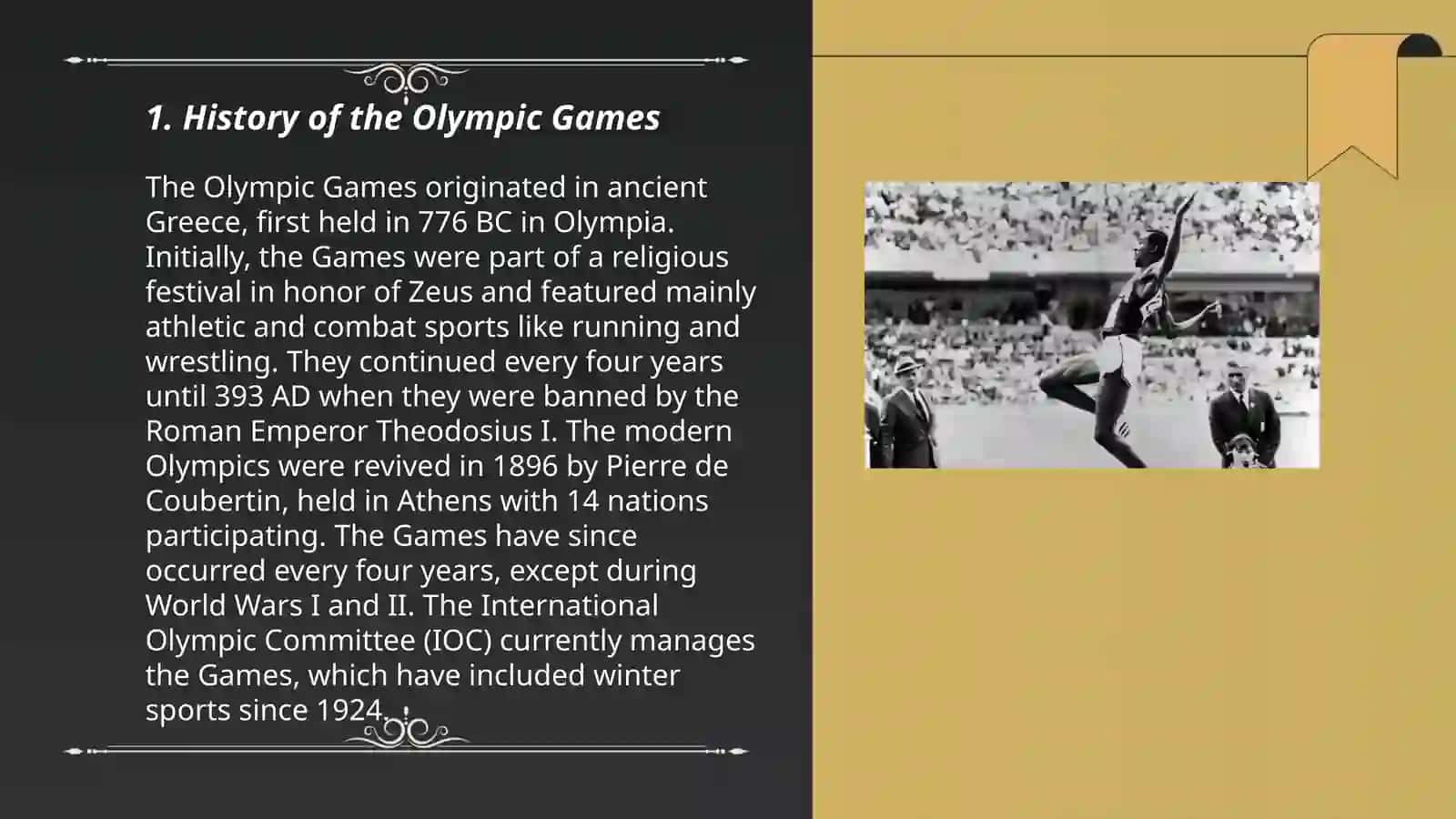 The Olympic games 3