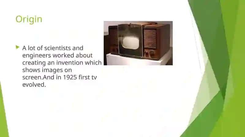 Television technologies 3
