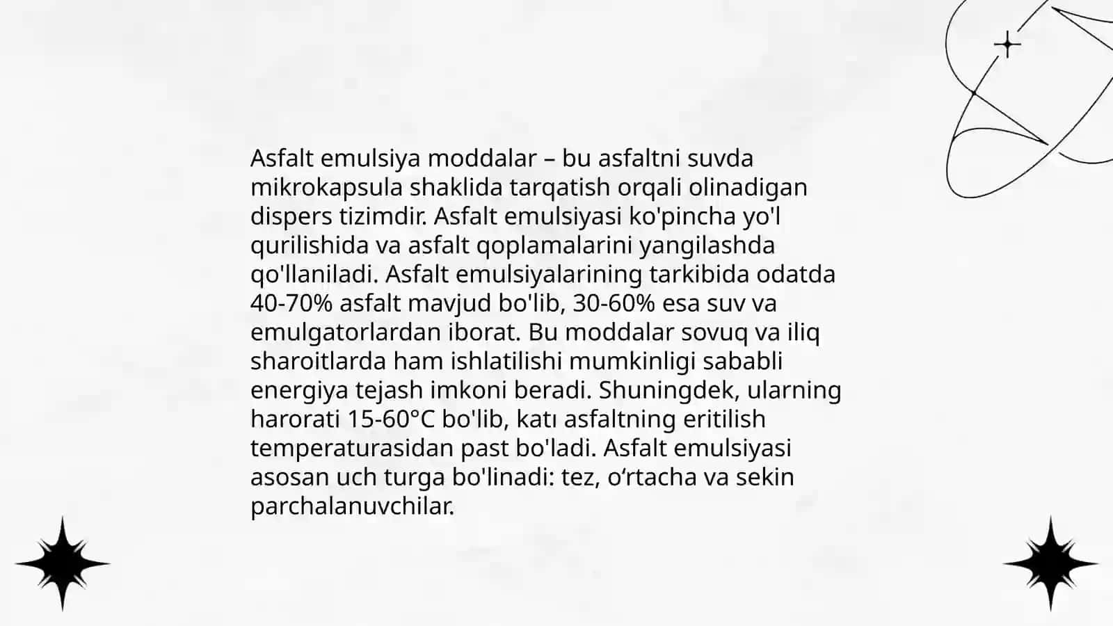 Asfalt emulsiya moddalar 3
