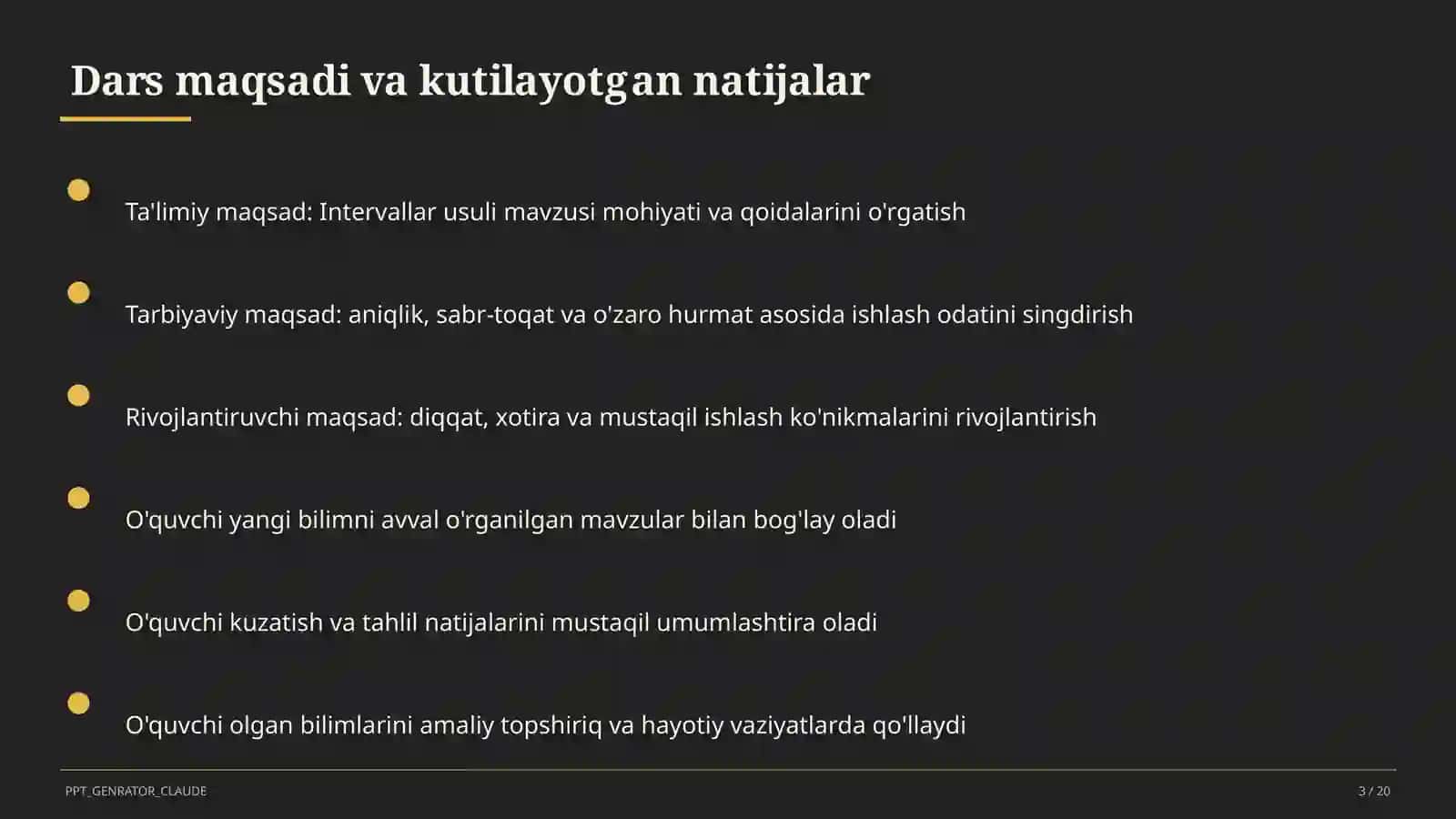 Intervallar usuli (9-sinf) 3