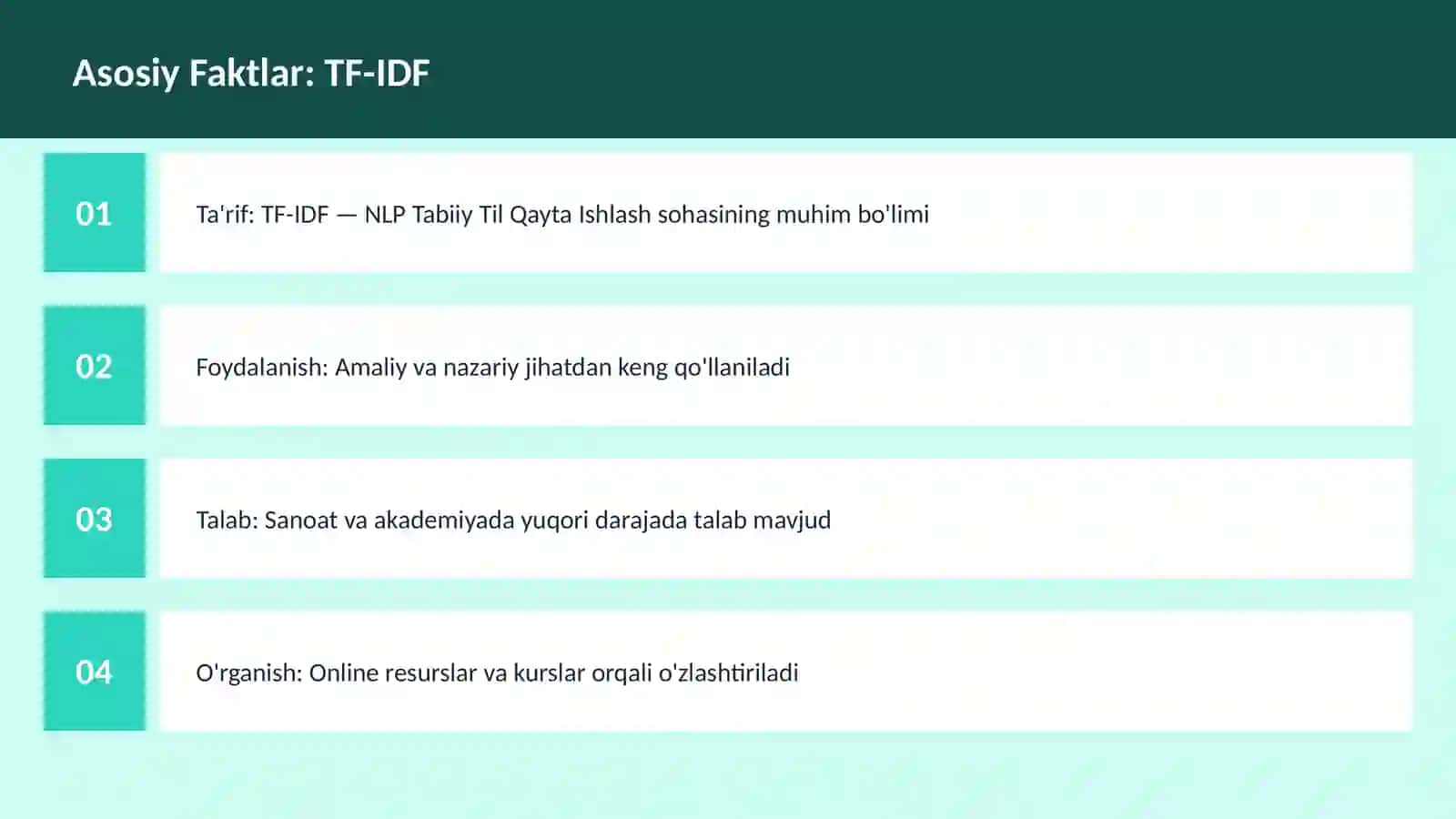 AI | NLP TABIIY TIL QAYTA ISHLASH 3