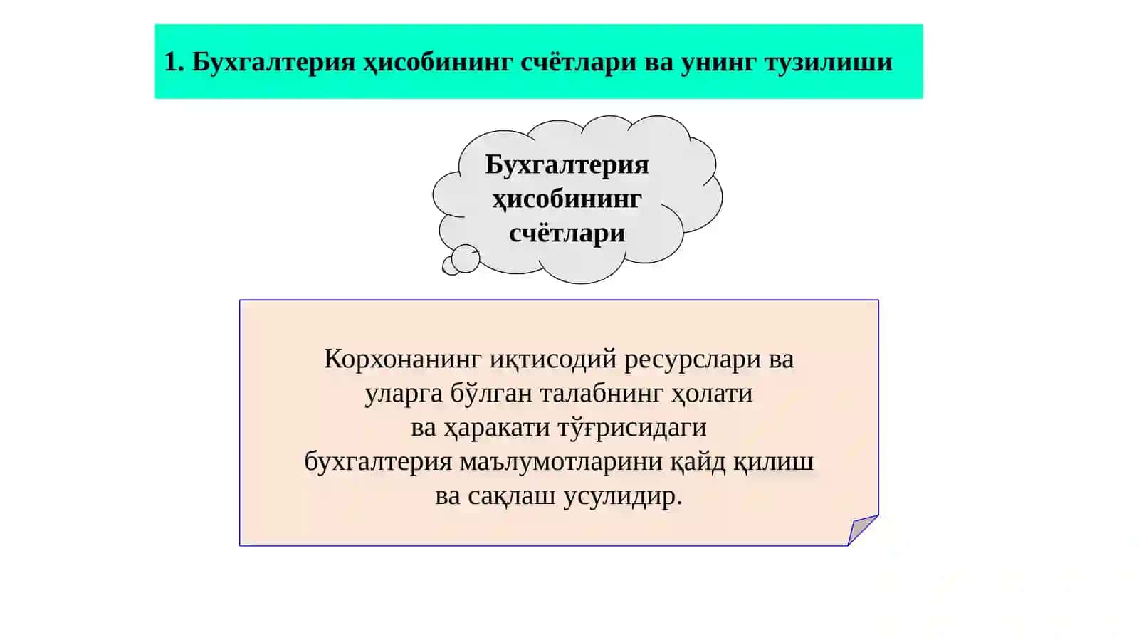 Бухгалтерия Ҳисобининг Усуллари ва Шакллари 3