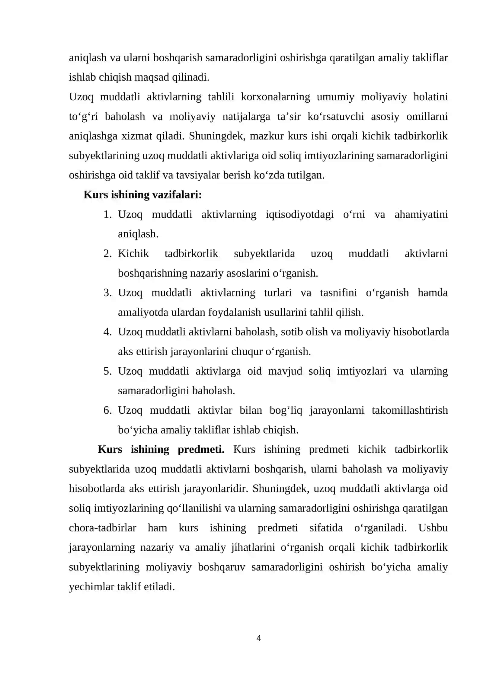 Kichik tadbirkorlik subyektlarida uzoq muddatli aktivlar 3