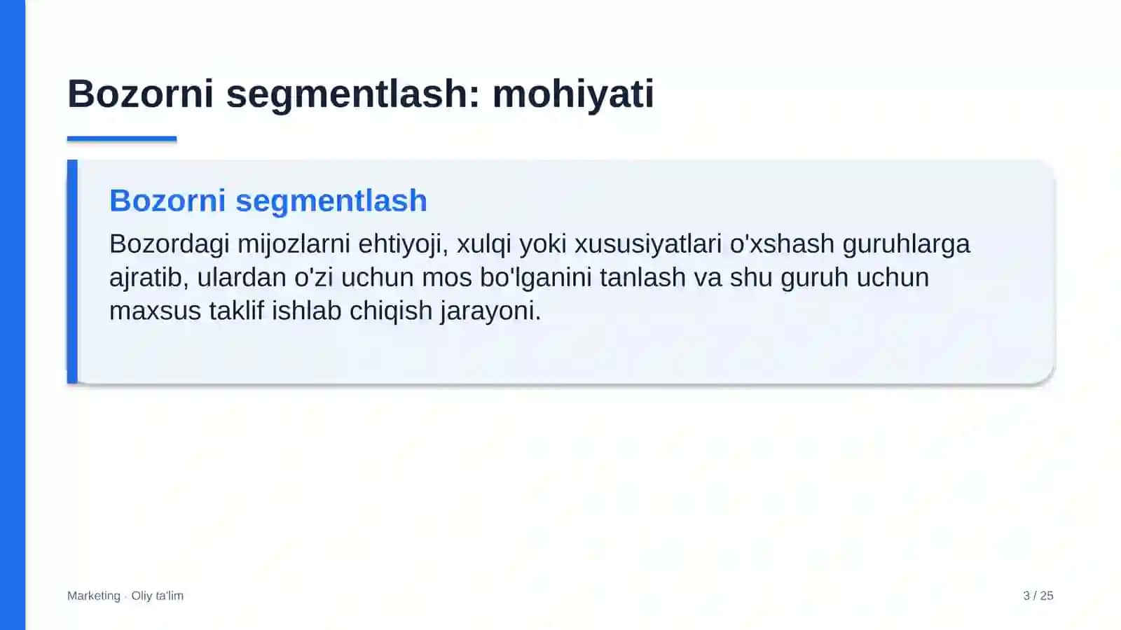Ijtimoiy tarmoqlarda bozorni segmentlash 3