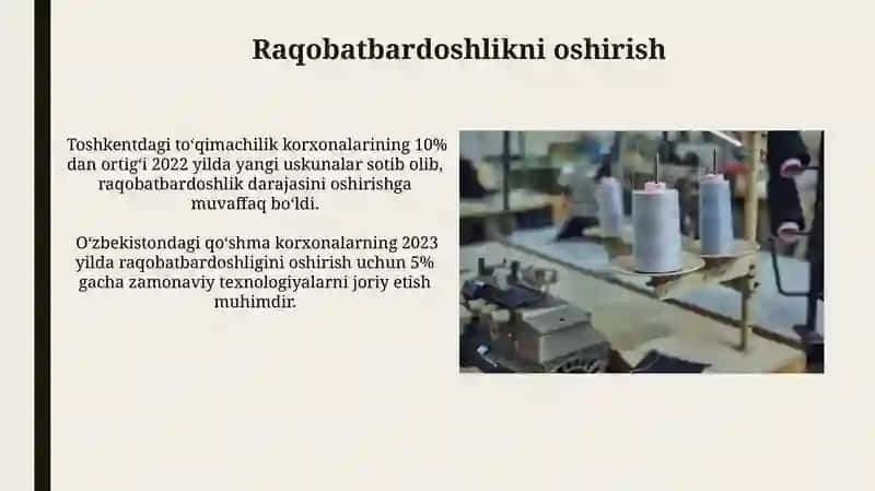 Ishlab chiqarish texnologiyalari 3