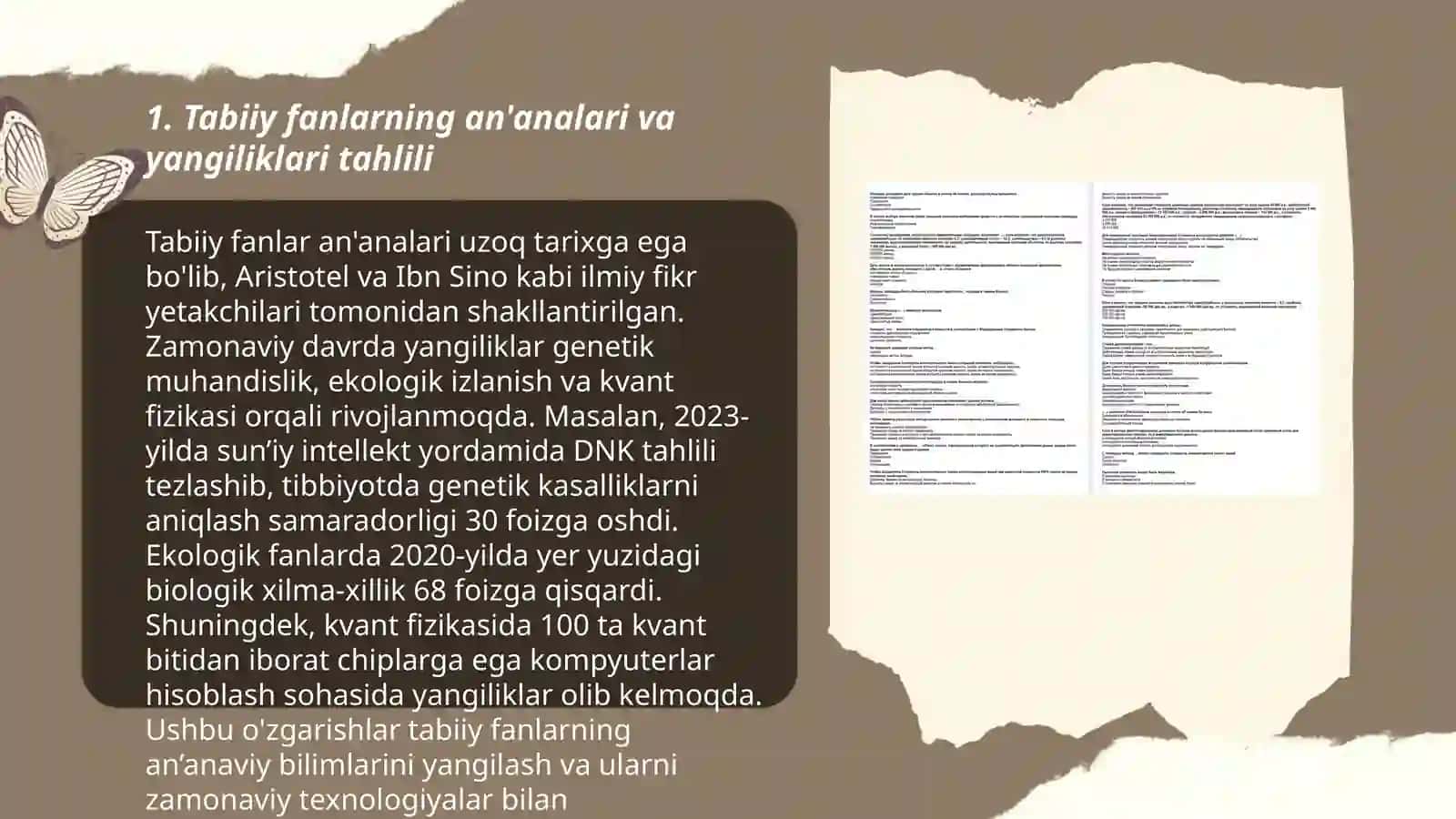 Tabiiy fanlarda Metodik adabiyotlarni tahlil qilish 3