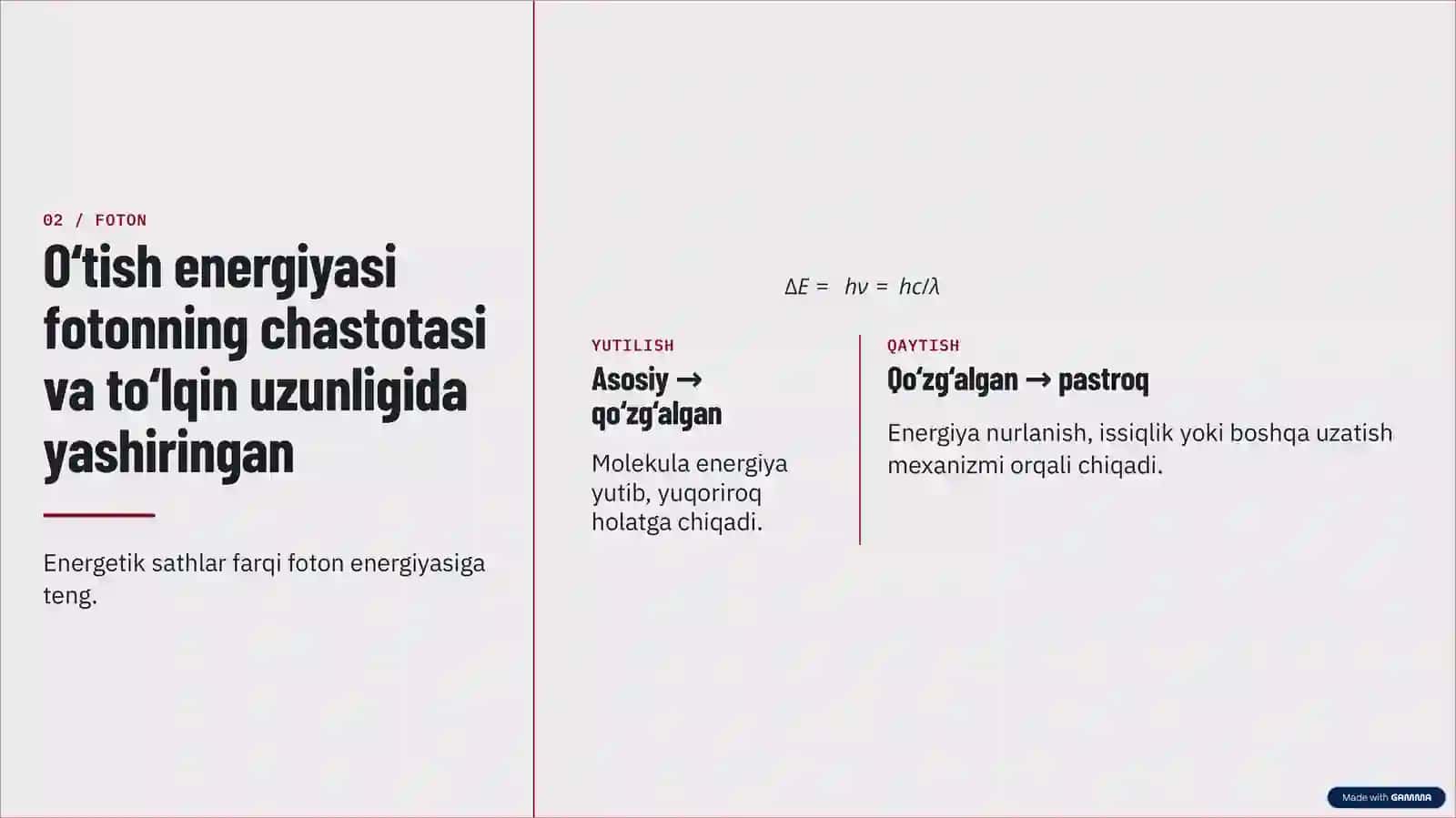 MOLEKULYAR SPEKTROSKOPIYA 3
