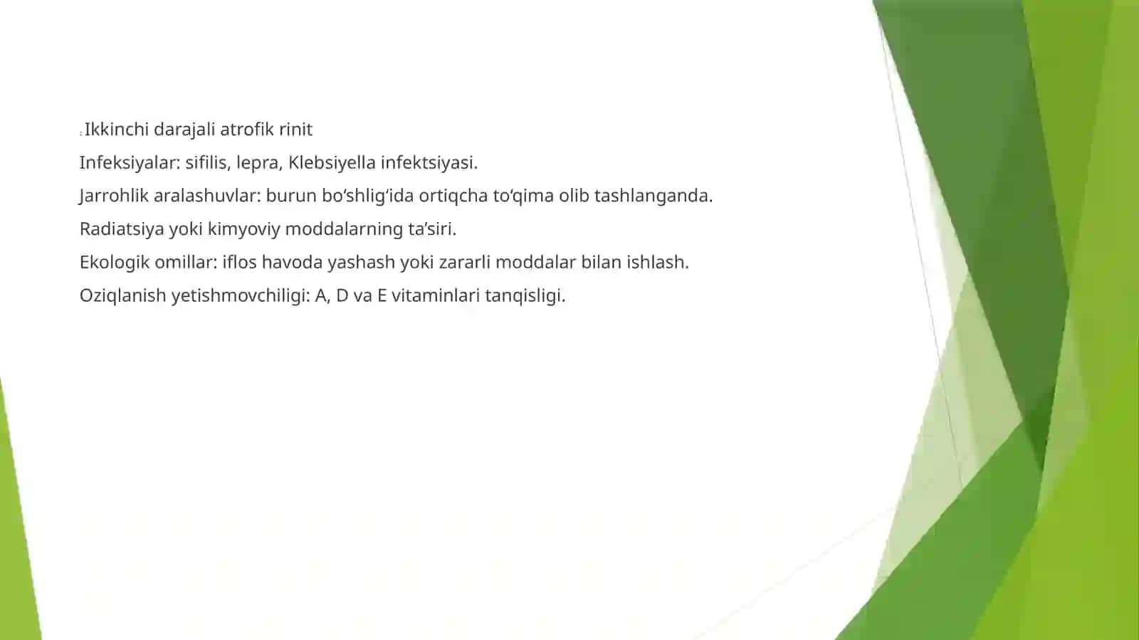 Atrofik rinit 3