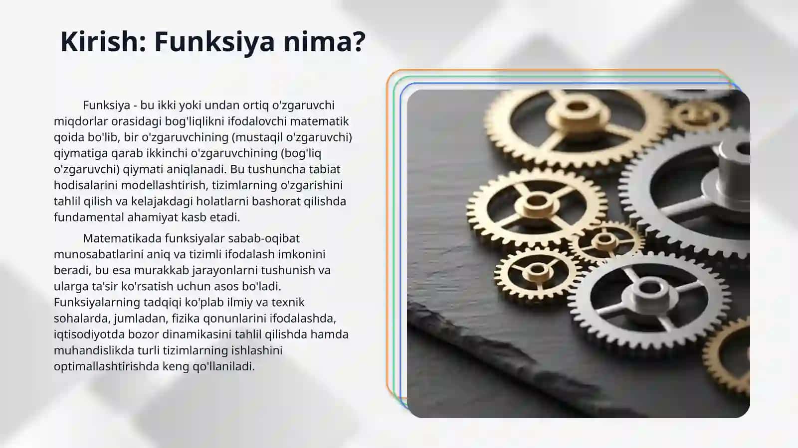 Funksiya va uning berilish usullari 3